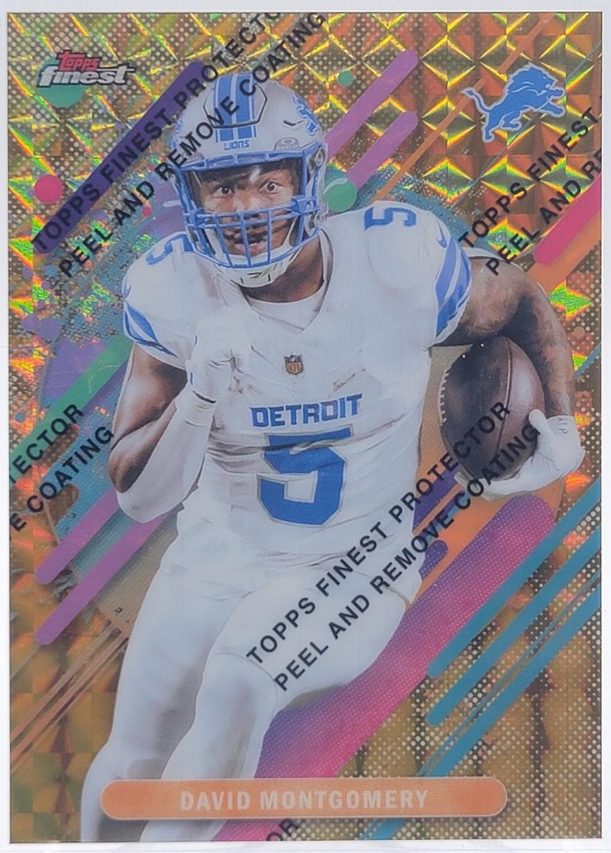 David Montgomery [Gold Geometric] #252