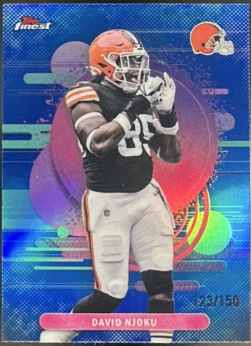 David Njoku [Blue Refractor] #180