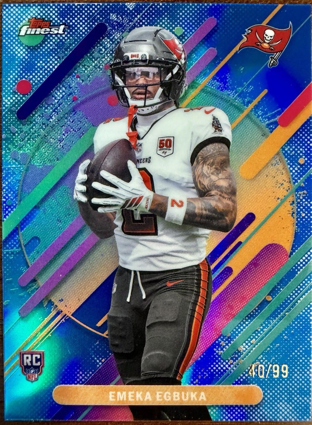 Emeka Egbuka [Blue Refractor] #216