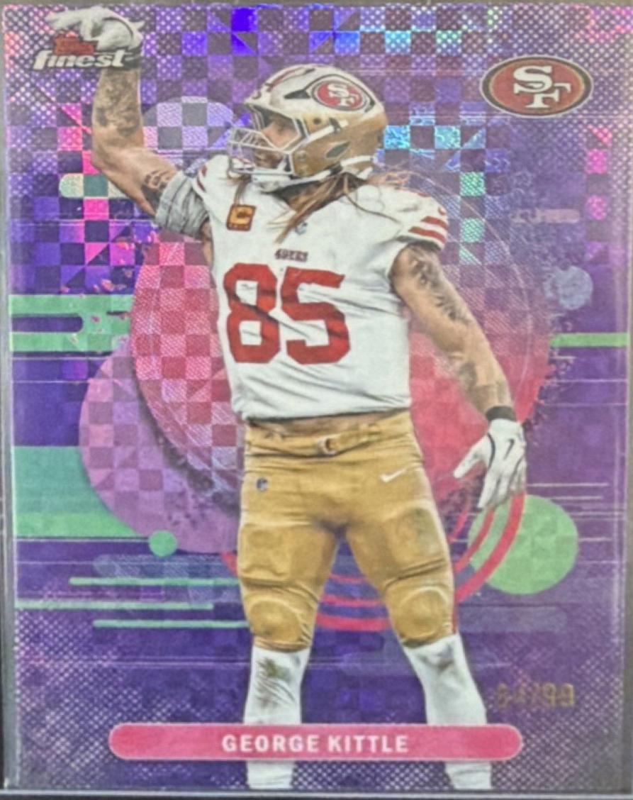 George Kittle [Purple X-Fractor] #184