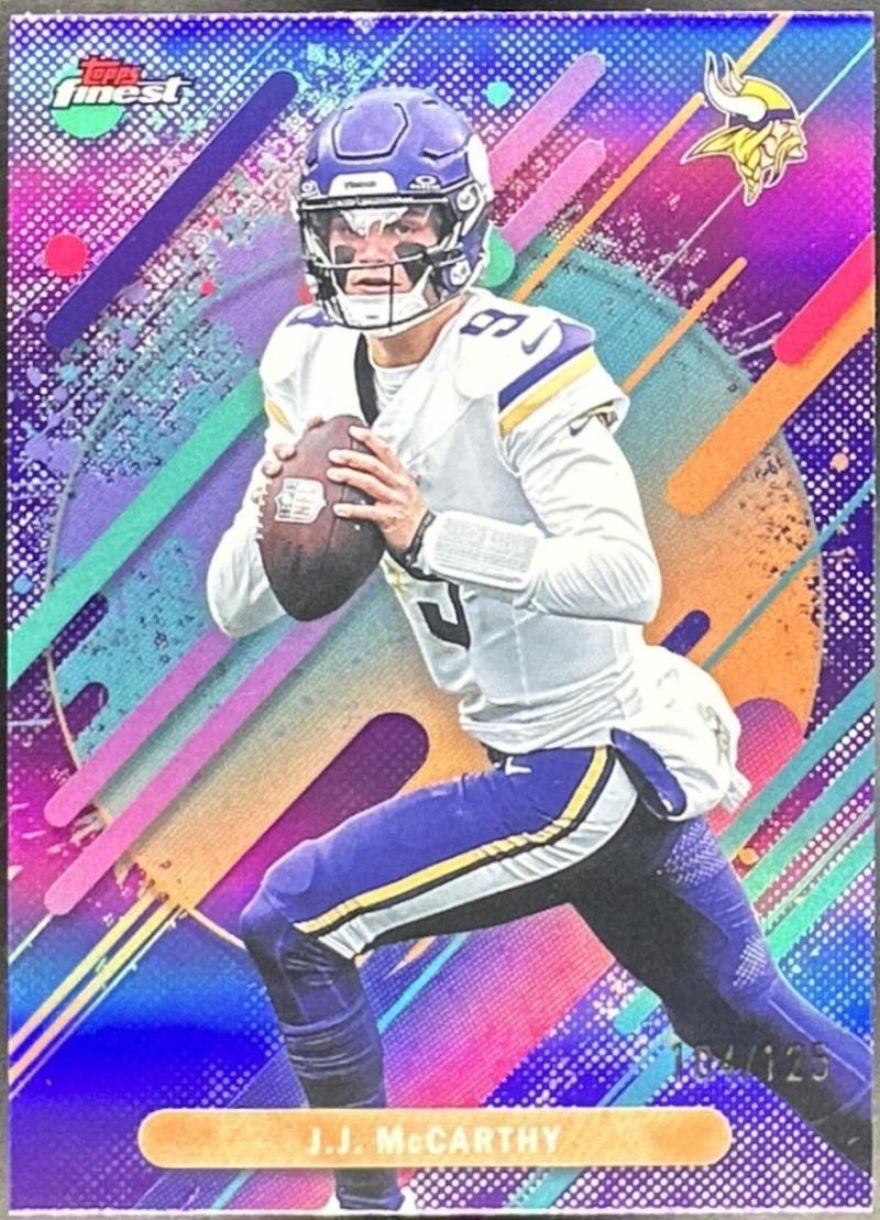 J.J. McCarthy [Purple Refractor] #242
