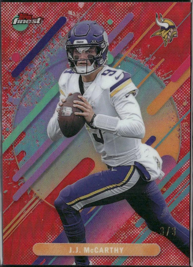 J.J. McCarthy [Red Refractor] #242