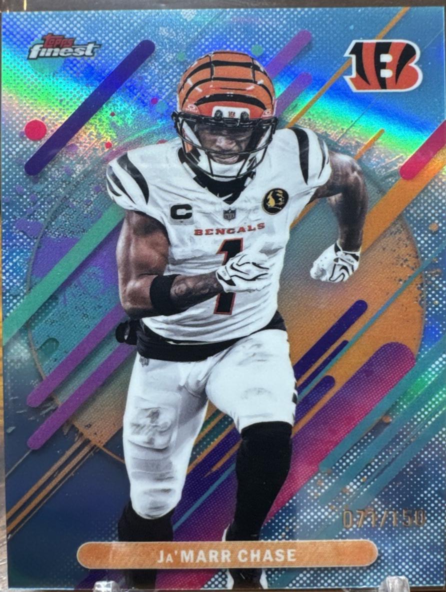 Ja'Marr Chase [Sky Blue Refractor] #262