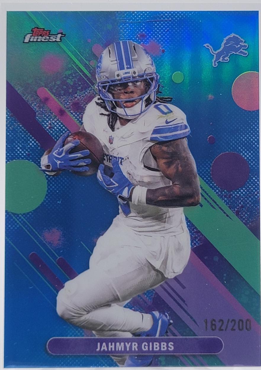 Jahmyr Gibbs [Blue Refractor] #75