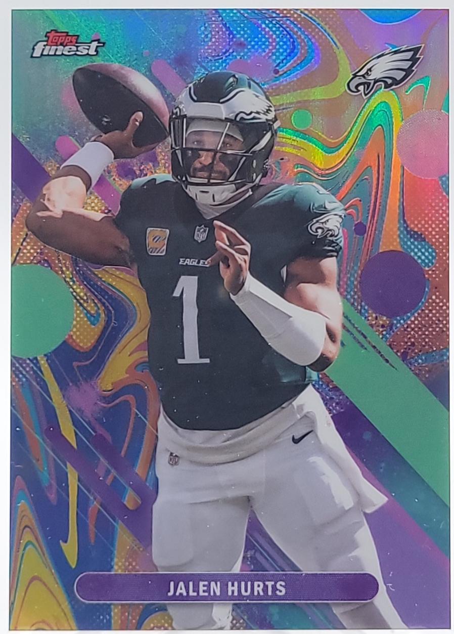 Jalen Hurts [Oil Spill Refractor] #63