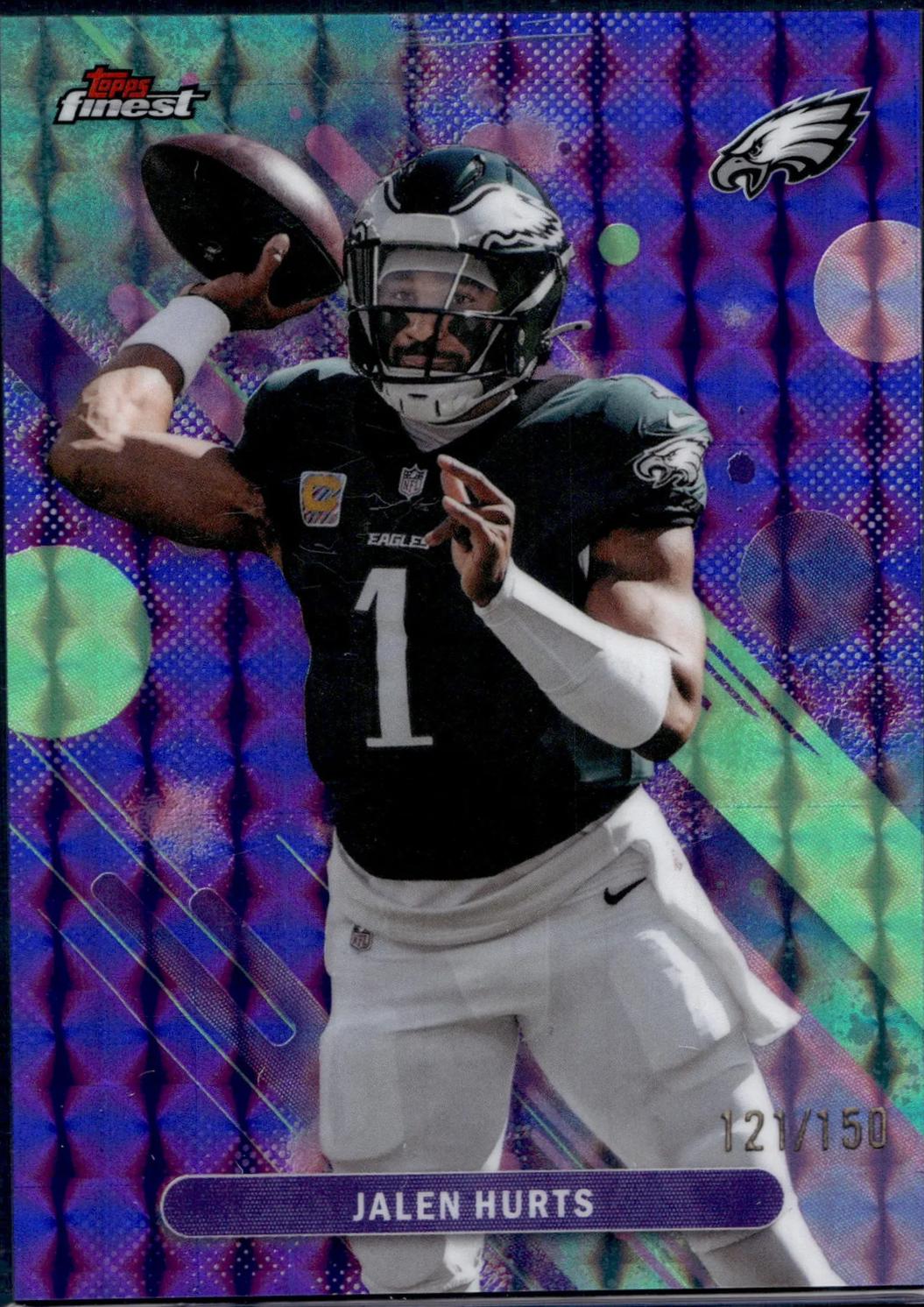 Jalen Hurts [Purple Geometric] #63