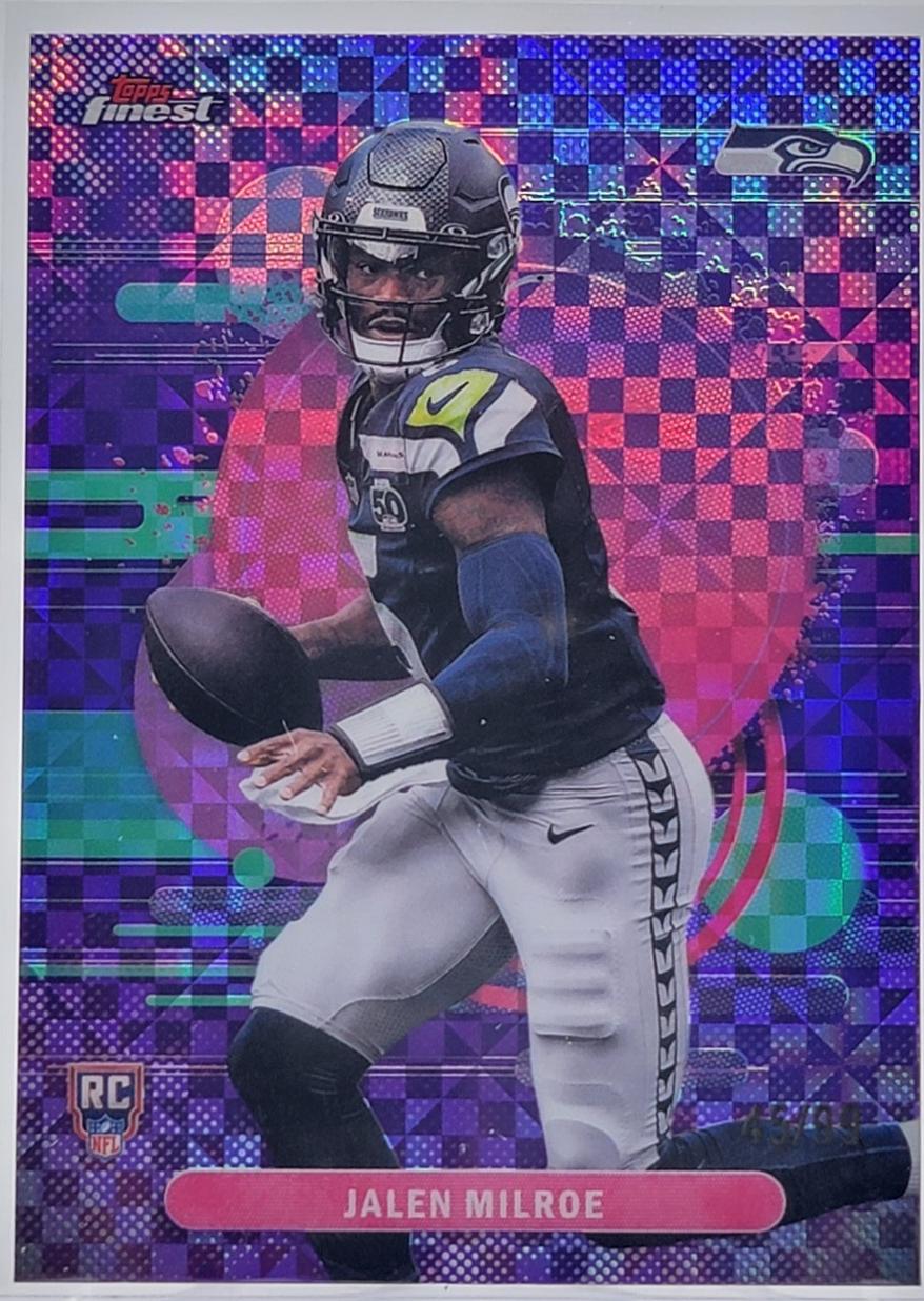 Jalen Milroe [Purple X-Fractor] #104