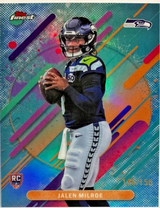 Jalen Milroe [Sky Blue Refractor] #204