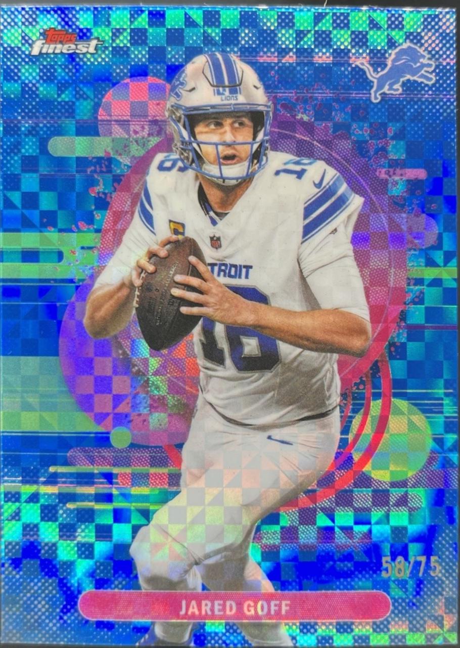 Jared Goff [Blue X-Fractor] #131