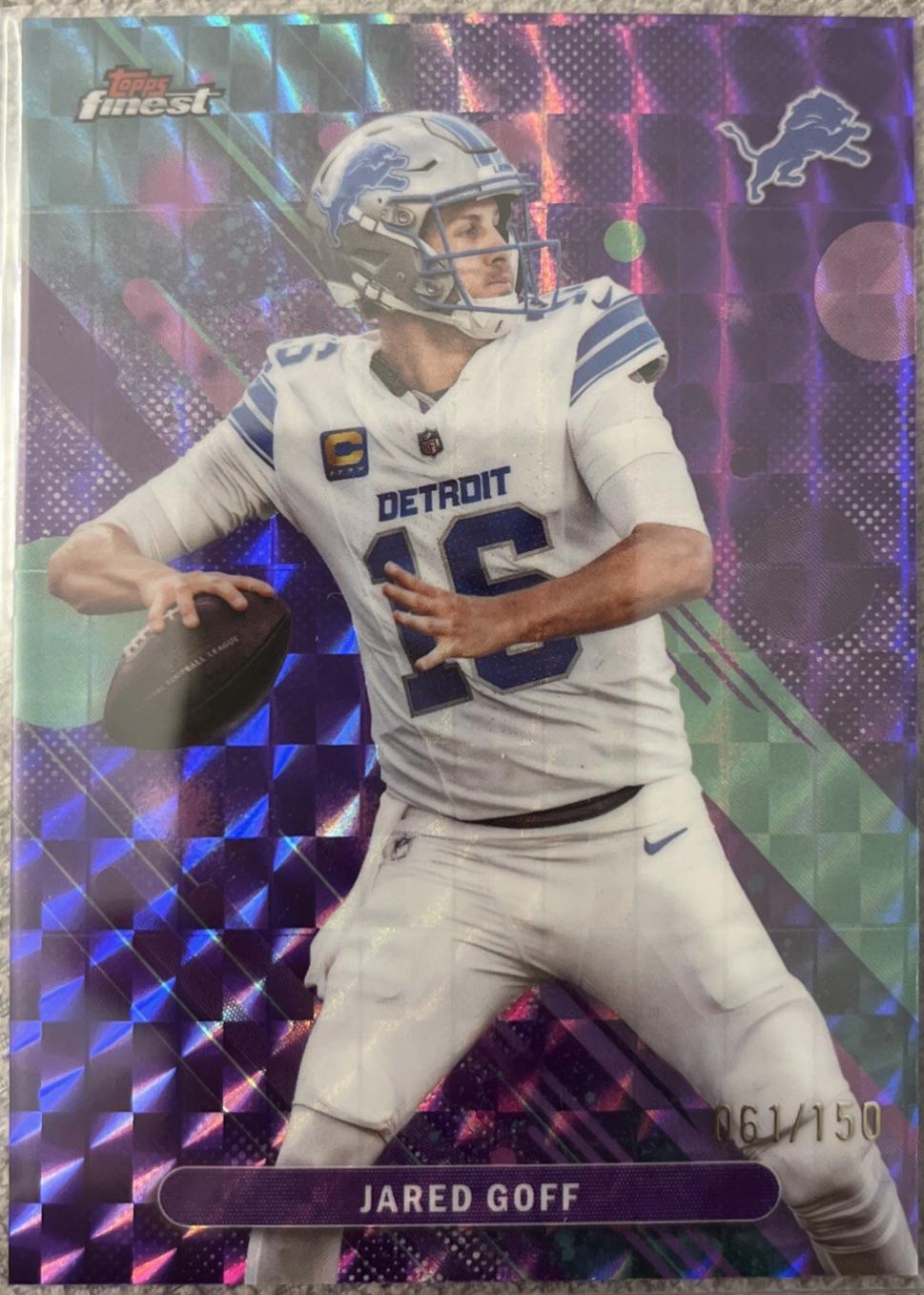 Jared Goff [Purple Geometric] #54