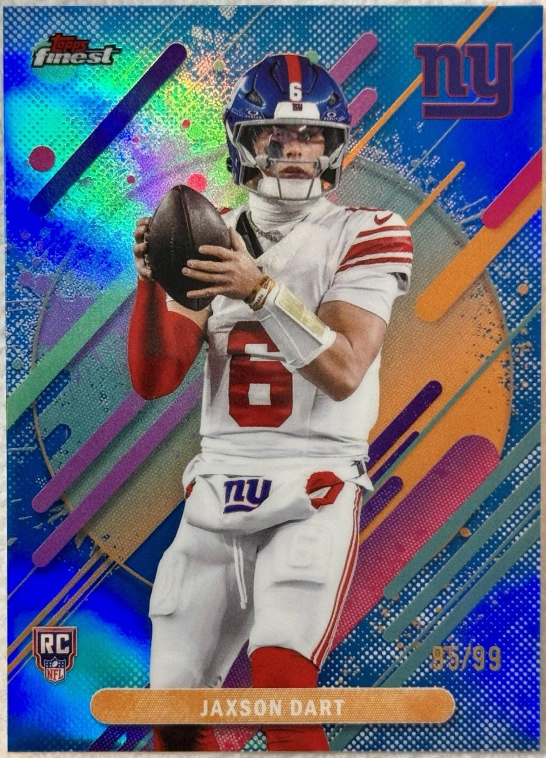 Jaxson Dart [Blue Refractor] #202