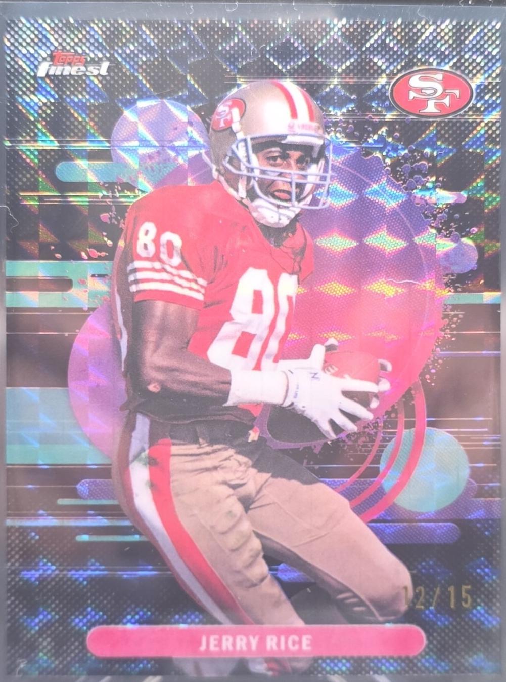 Jerry Rice [Black Geometric] #200