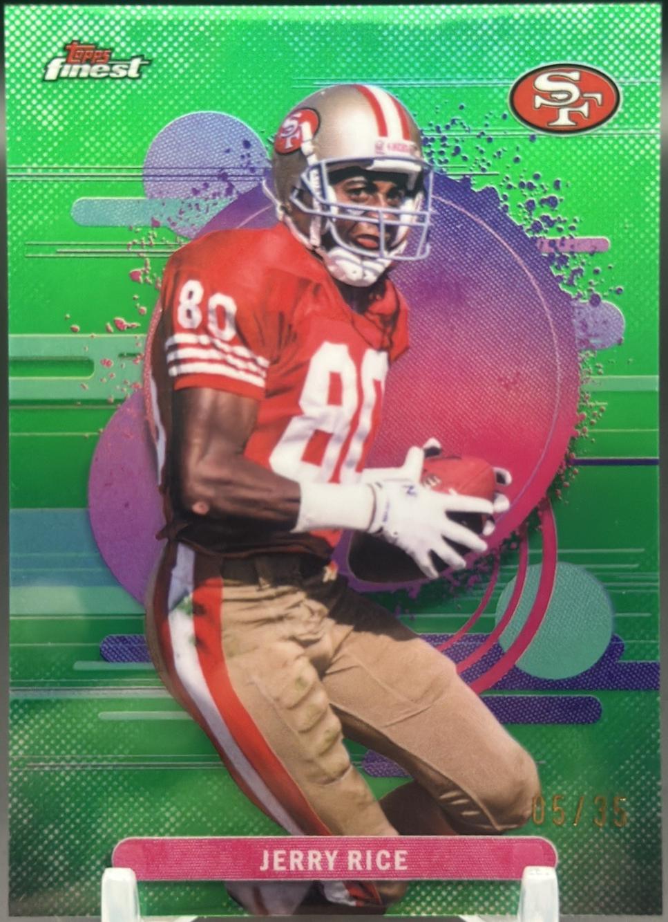 Jerry Rice [Green Geometric] #200