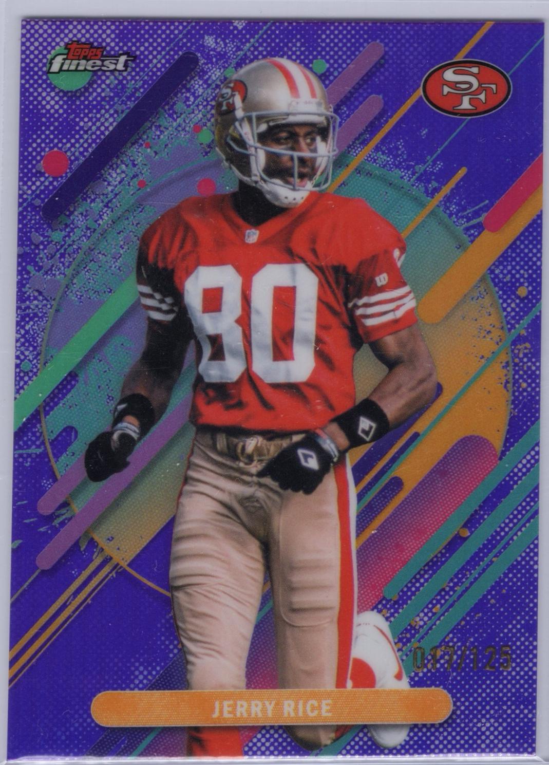 Jerry Rice [Purple Refractor] #297