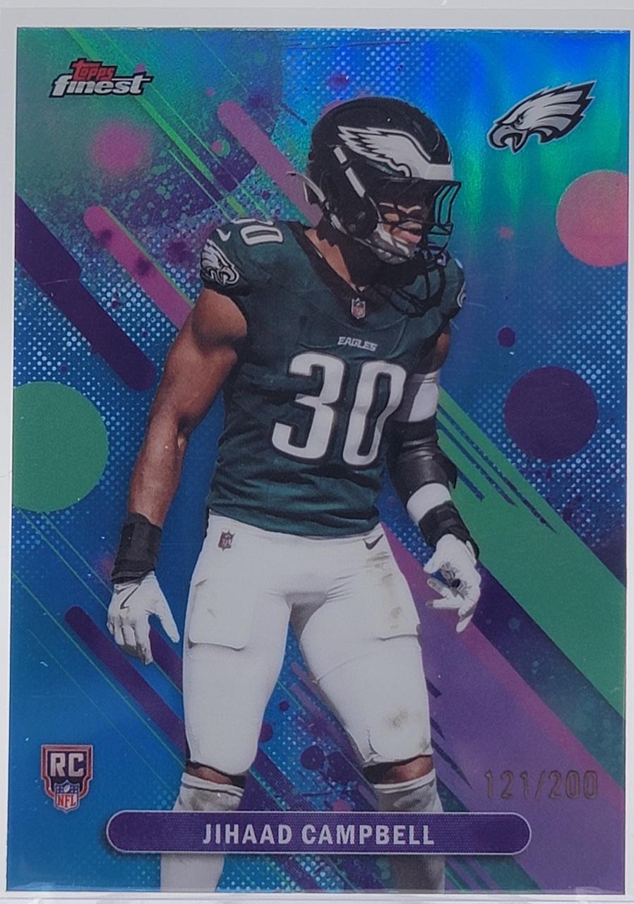 Jihaad Campbell [Blue Refractor] #42