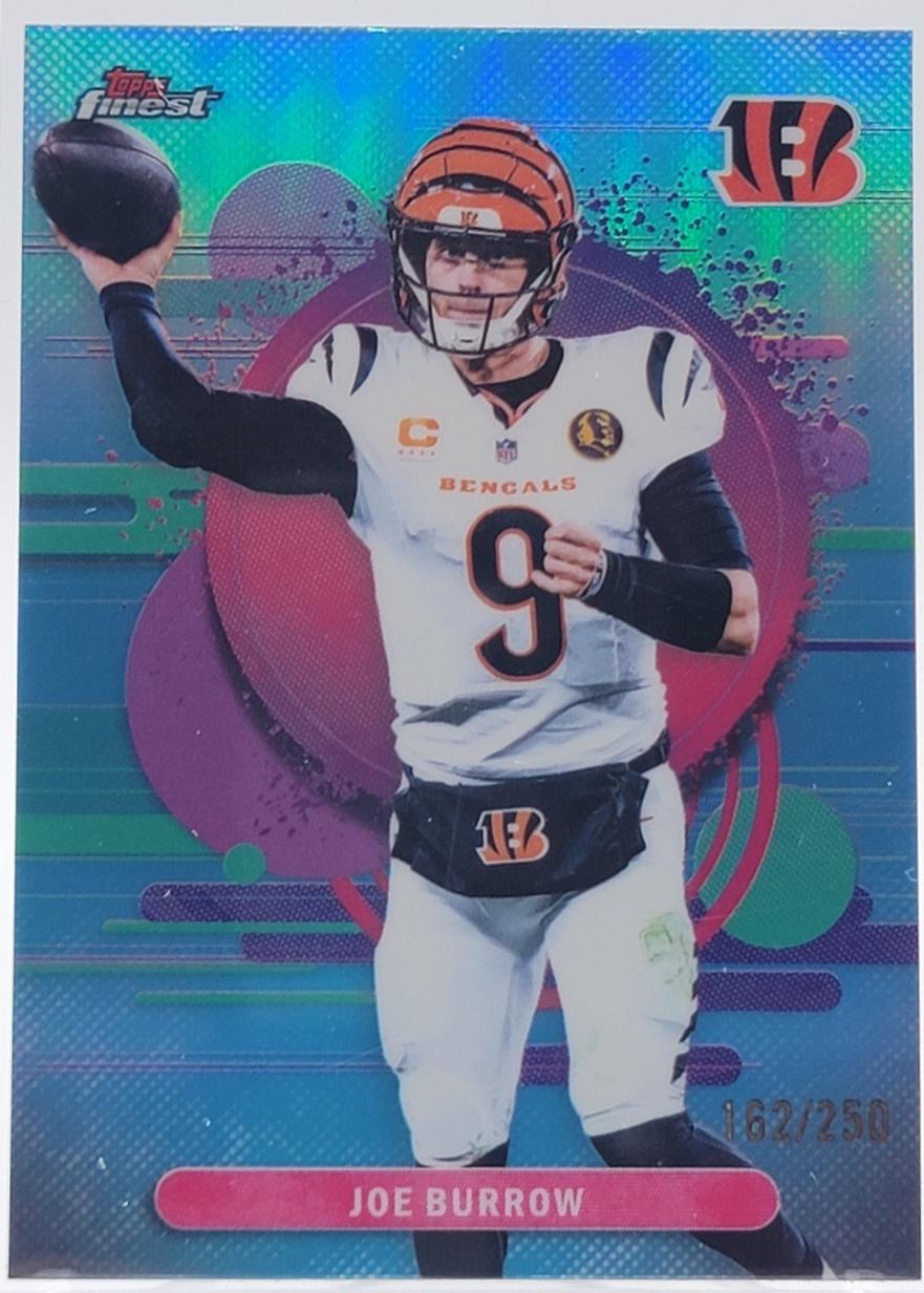 Joe Burrow [Sky Blue Refractor] #128