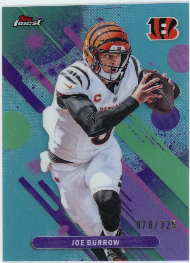 Joe Burrow [Sky Blue Refractor] #51
