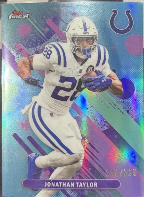 Jonathan Taylor [Sky Blue Refractor] #77