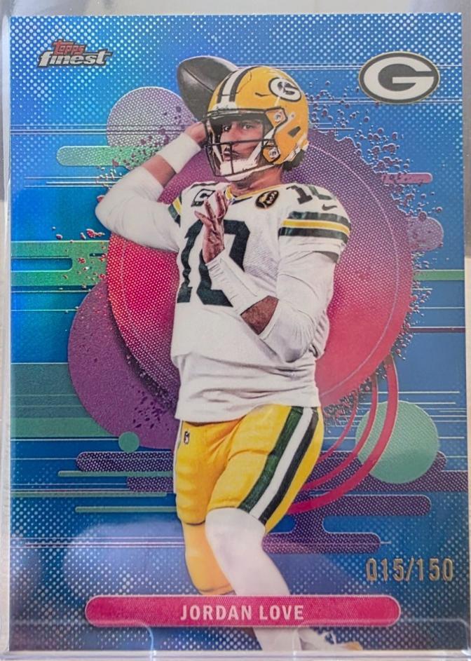 Jordan Love [Blue Refractor] #132