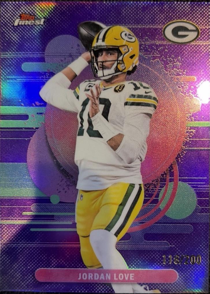 Jordan Love [Blue Refractor] #55