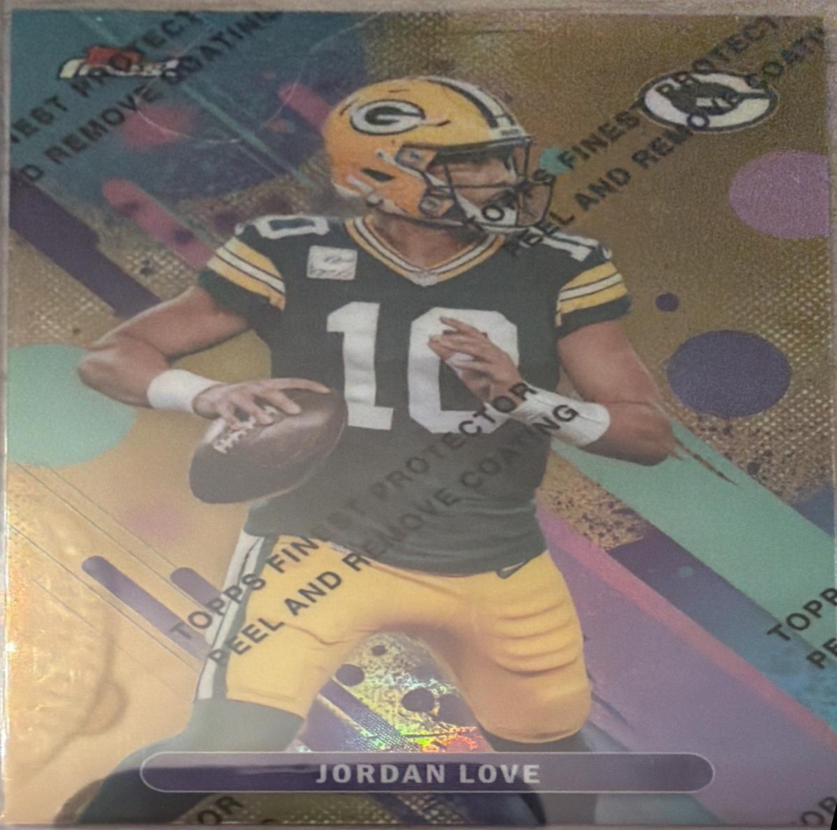 Jordan Love [Gold Geometric] #55