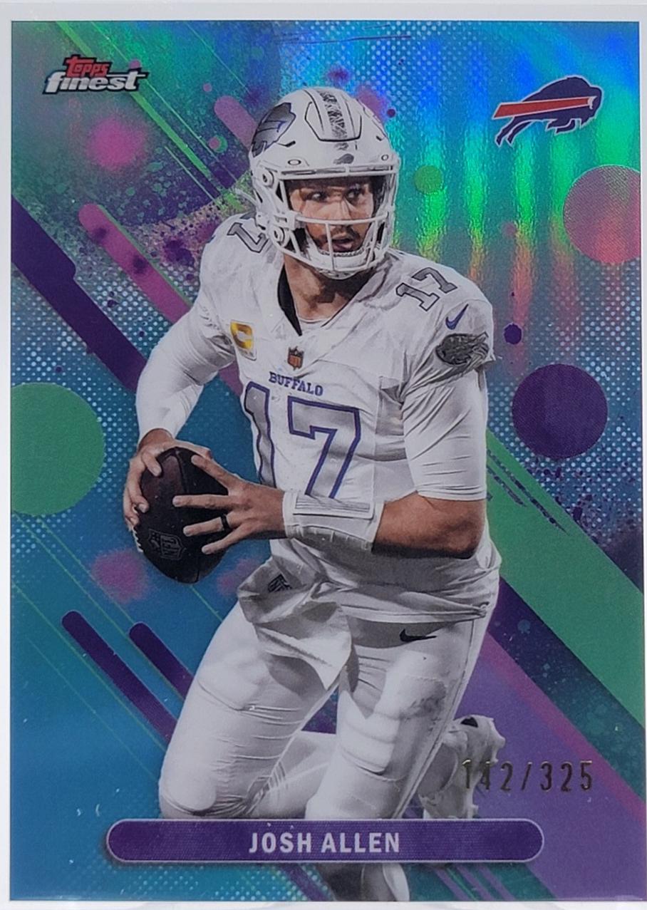 Josh Allen [Sky Blue Refractor] #48
