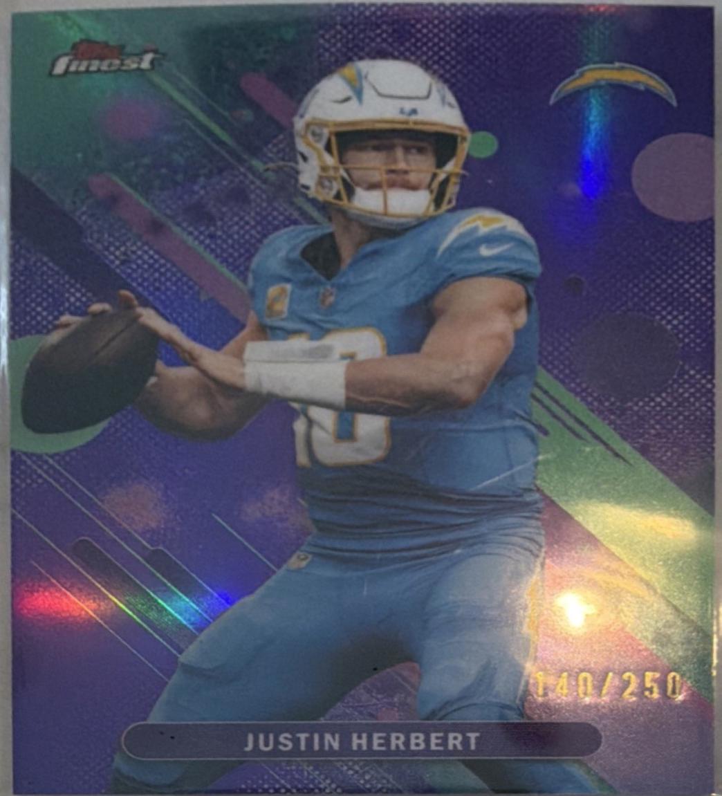 Justin Herbert [Purple Refractor] #59