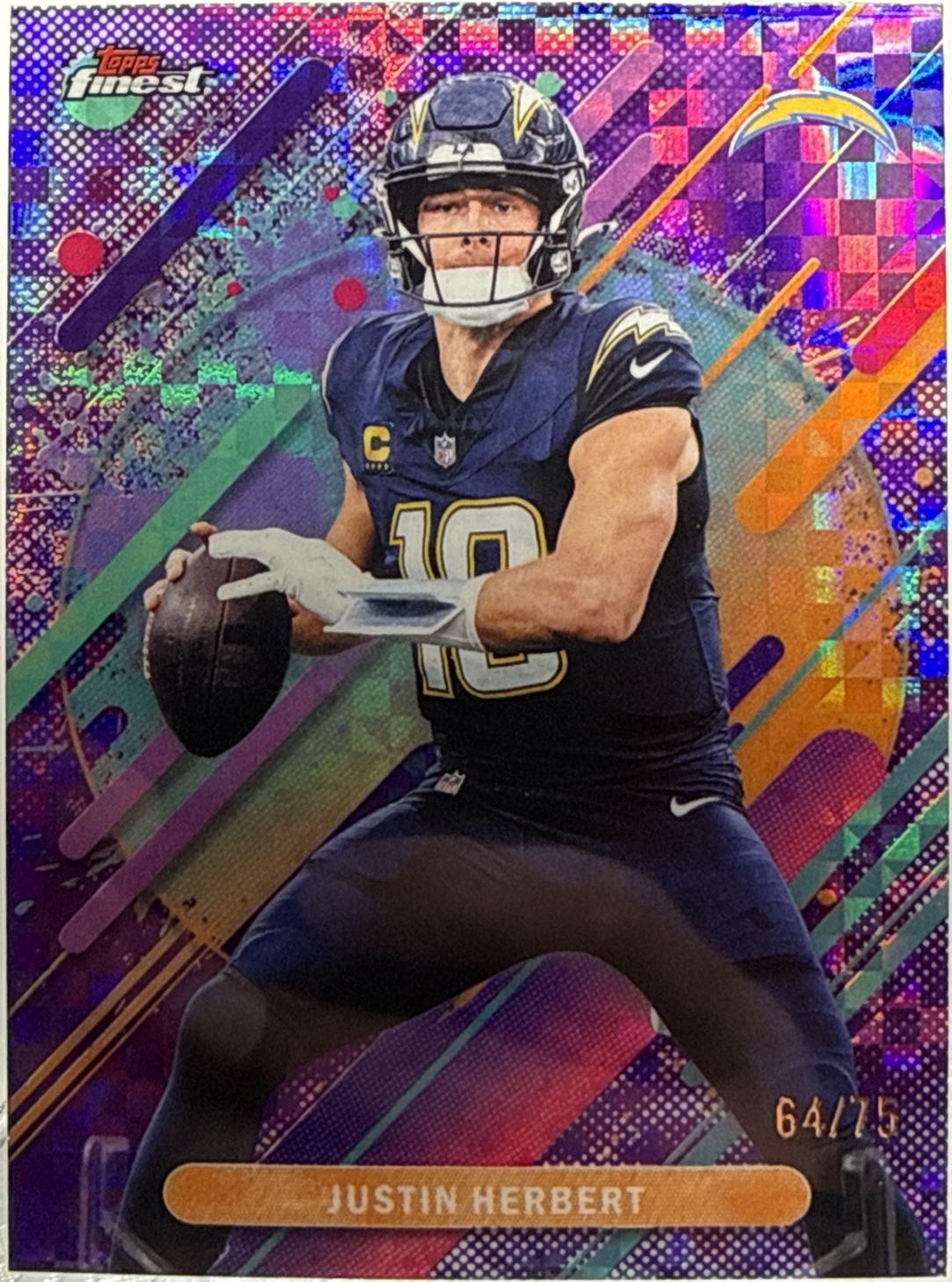 Justin Herbert [Purple X-Fractor] #239