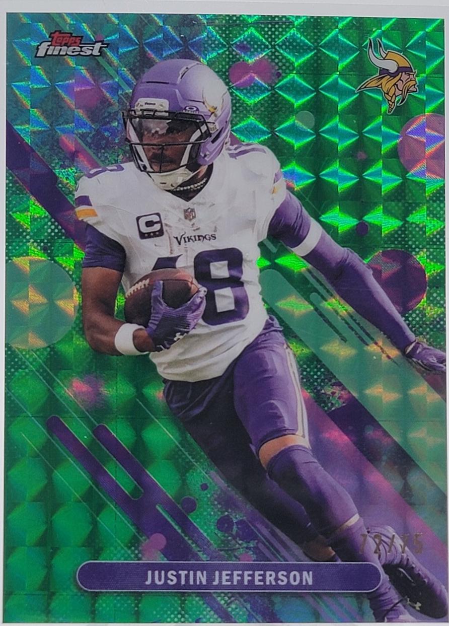 Justin Jefferson [Green Geometric] #90