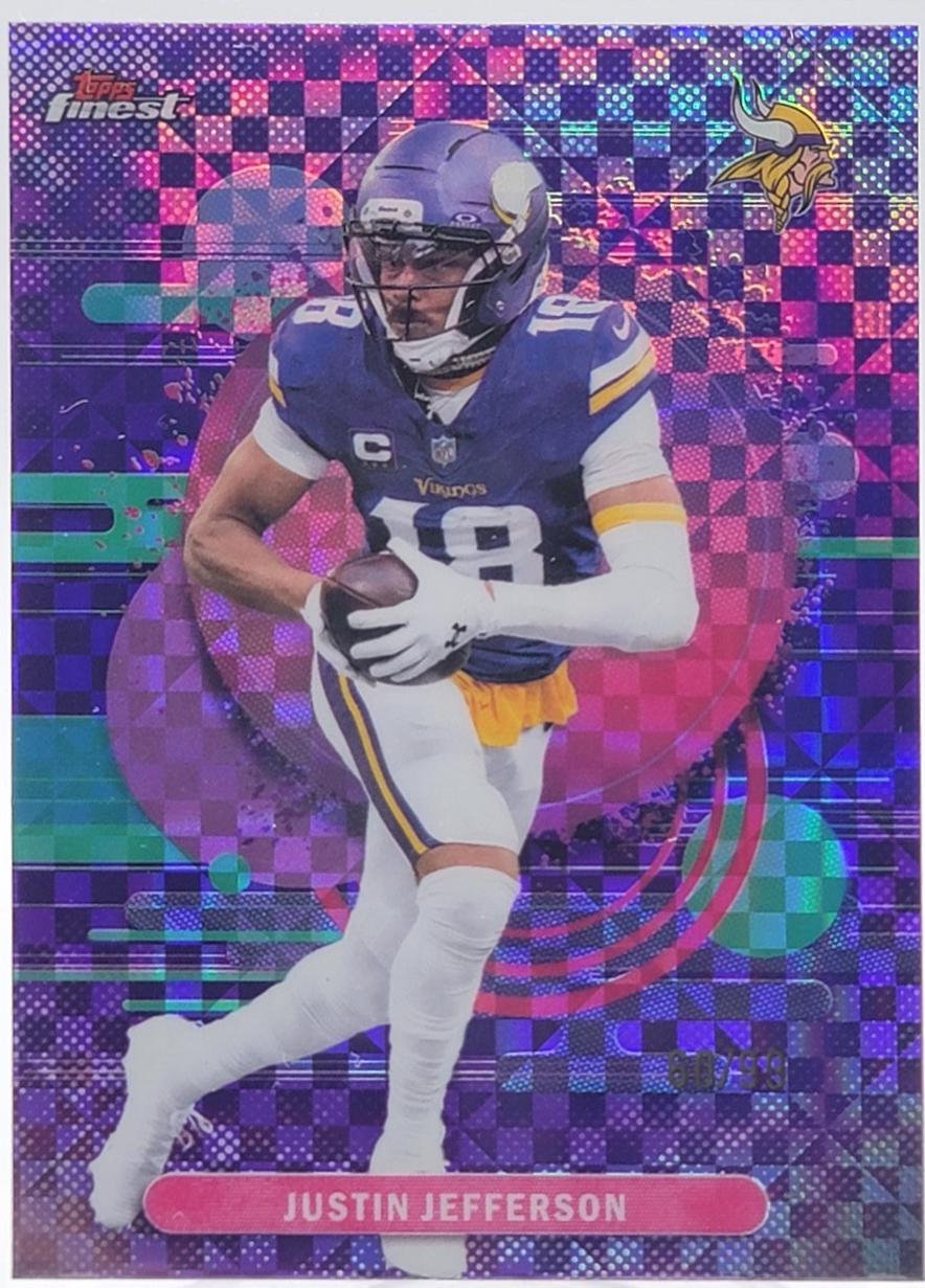 Justin Jefferson [Purple X-Fractor] #172