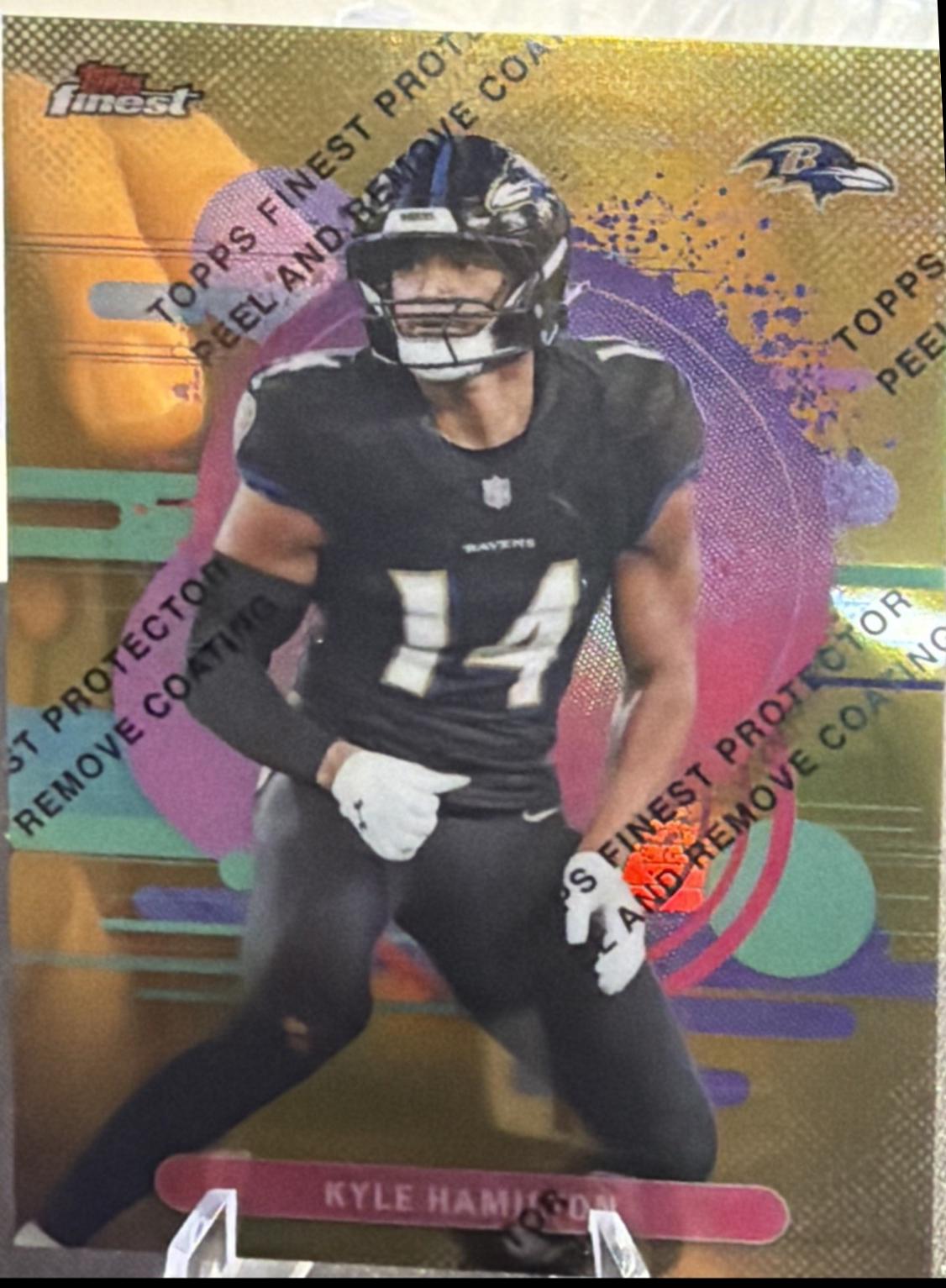 Kyle Hamilton [Gold Geometric] #196