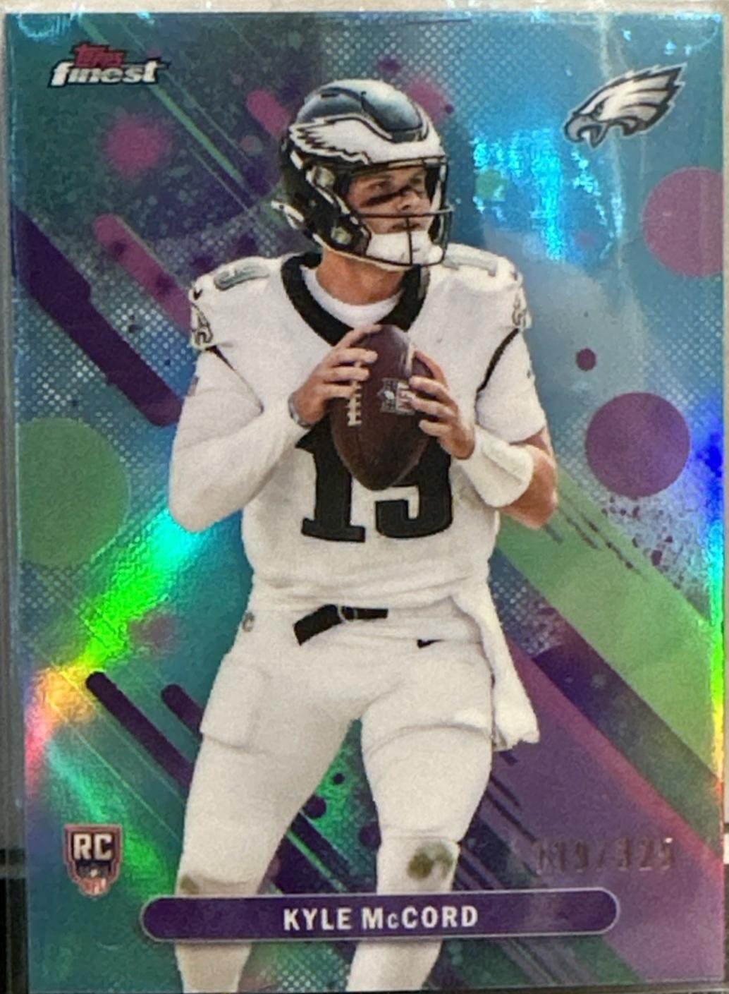Kyle McCord [Sky Blue Refractor] #7