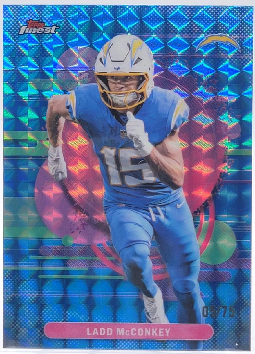 Ladd McConkey [Blue Geometric] #169