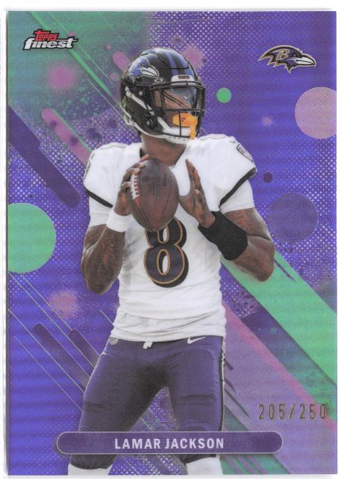 Lamar Jackson [Purple Refractor] #47