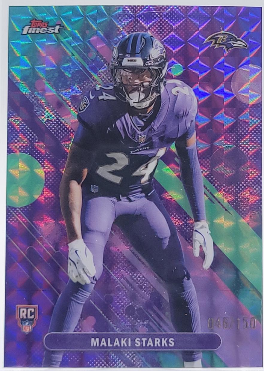 Malaki Starks [Purple Geometric] #45