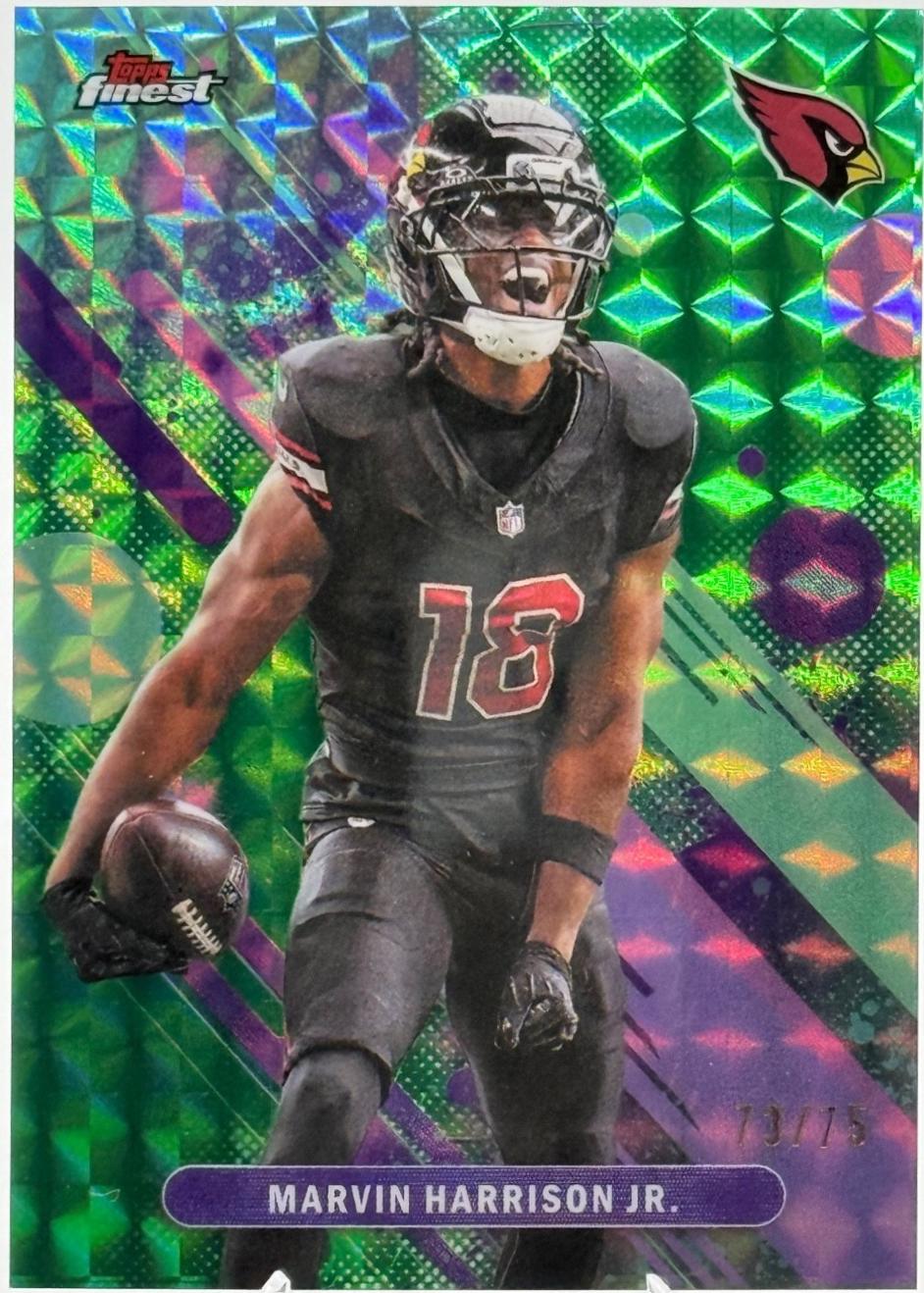 Marvin Harrison Jr. [Green Geometric] #80