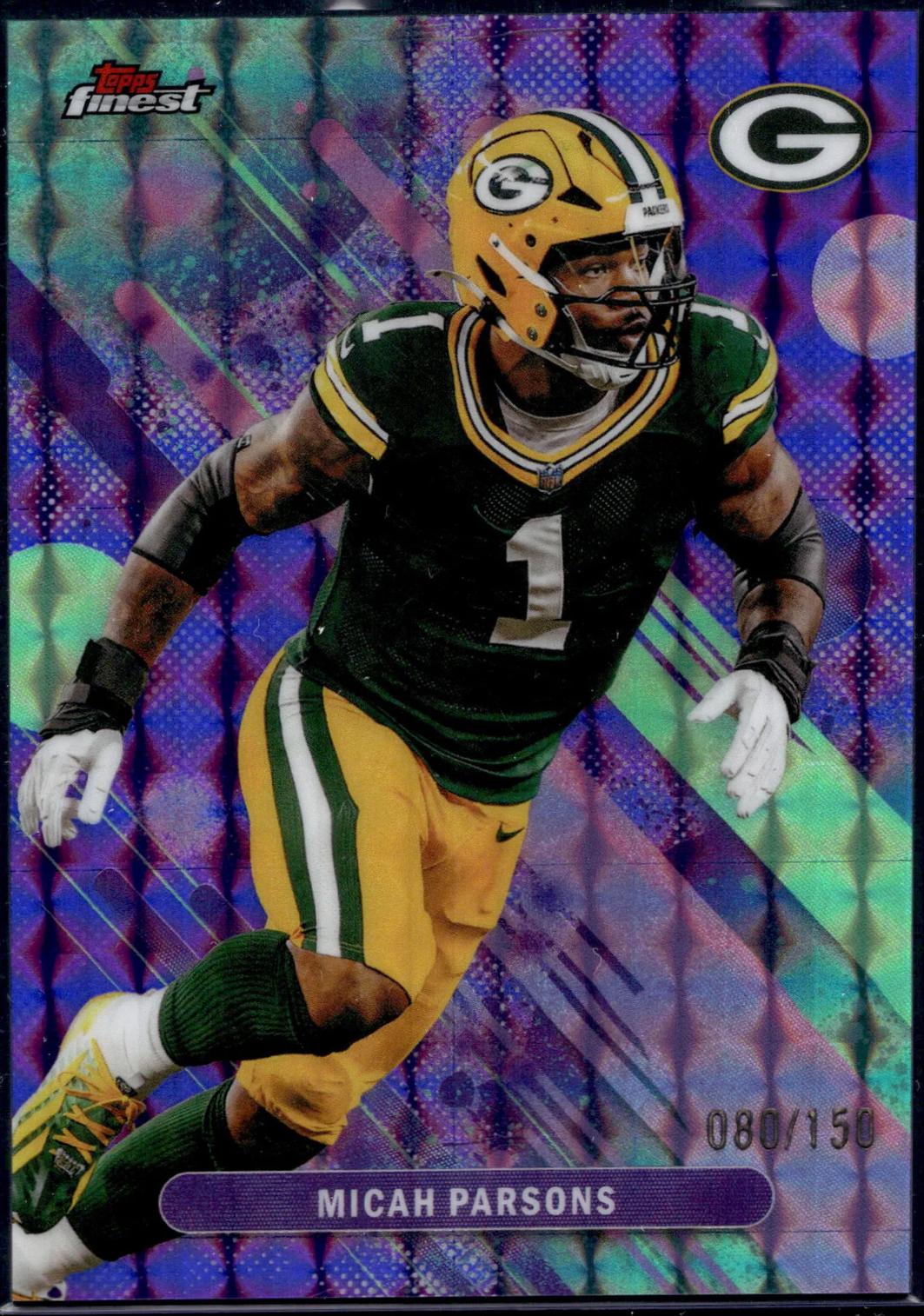 Micah Parsons [Purple Geometric] #98