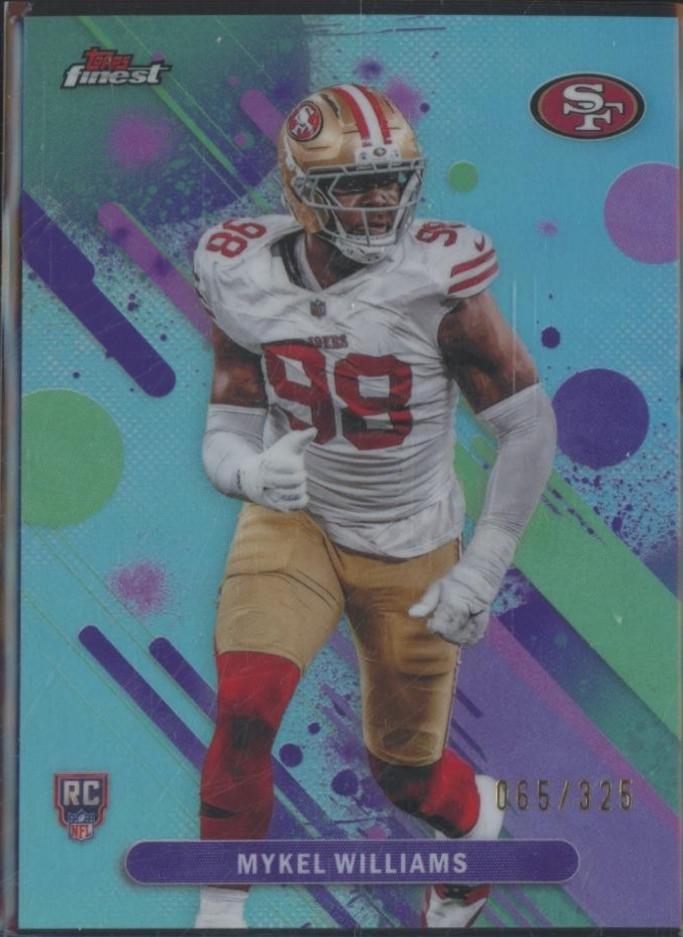 Mykel Williams [Sky Blue Refractor] #38
