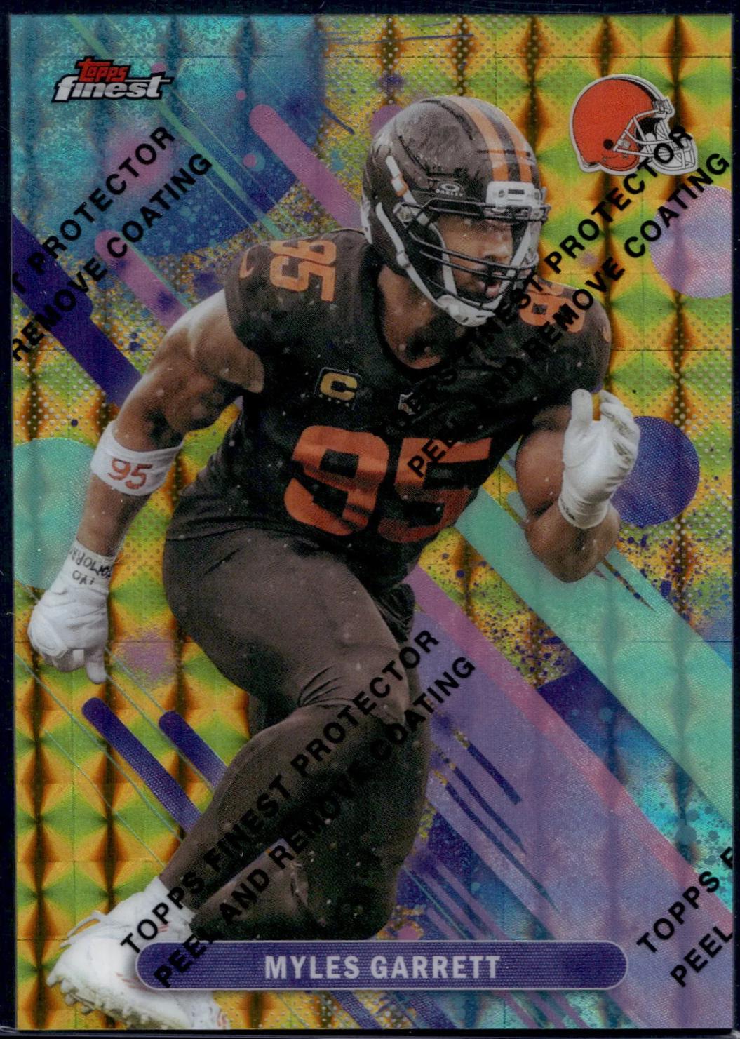 Myles Garrett [Gold Geometric] #97