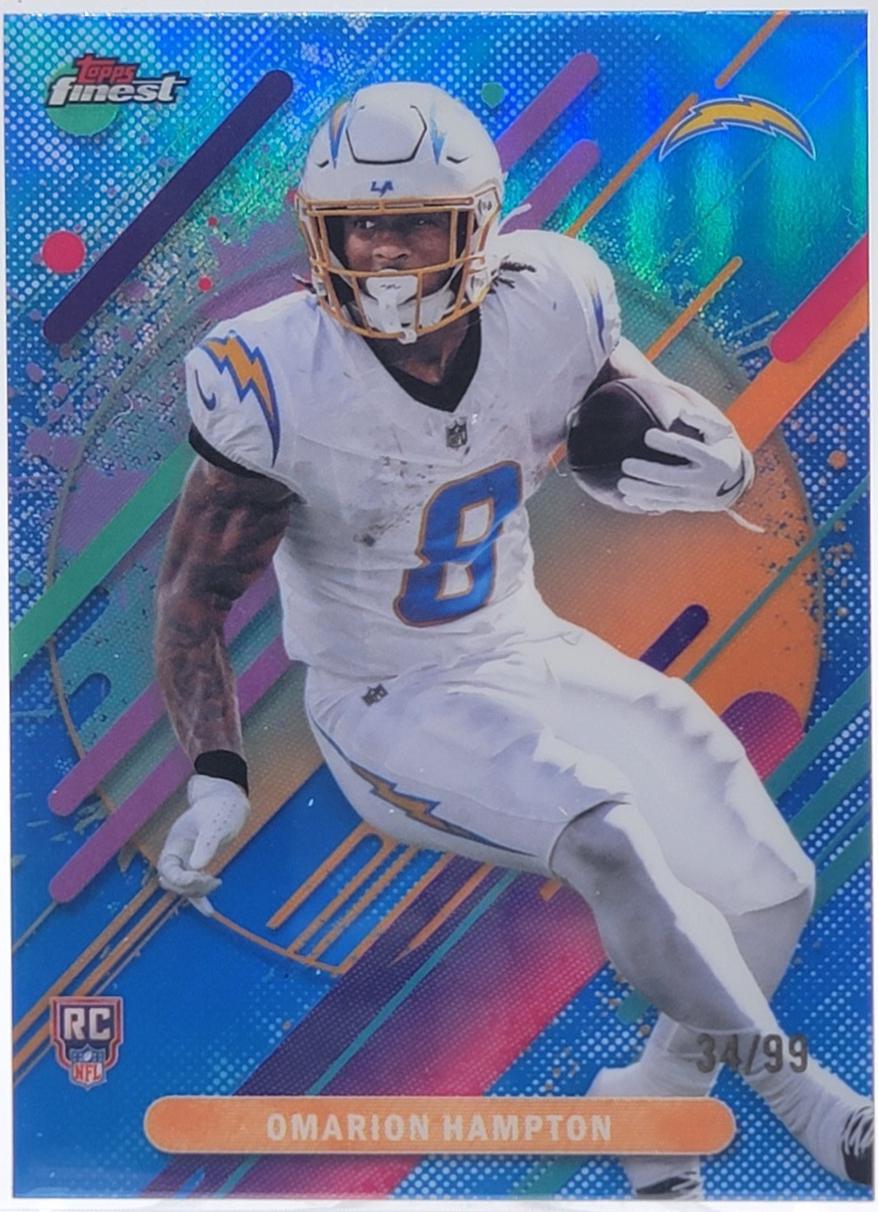 Omarion Hampton [Blue Refractor] #208