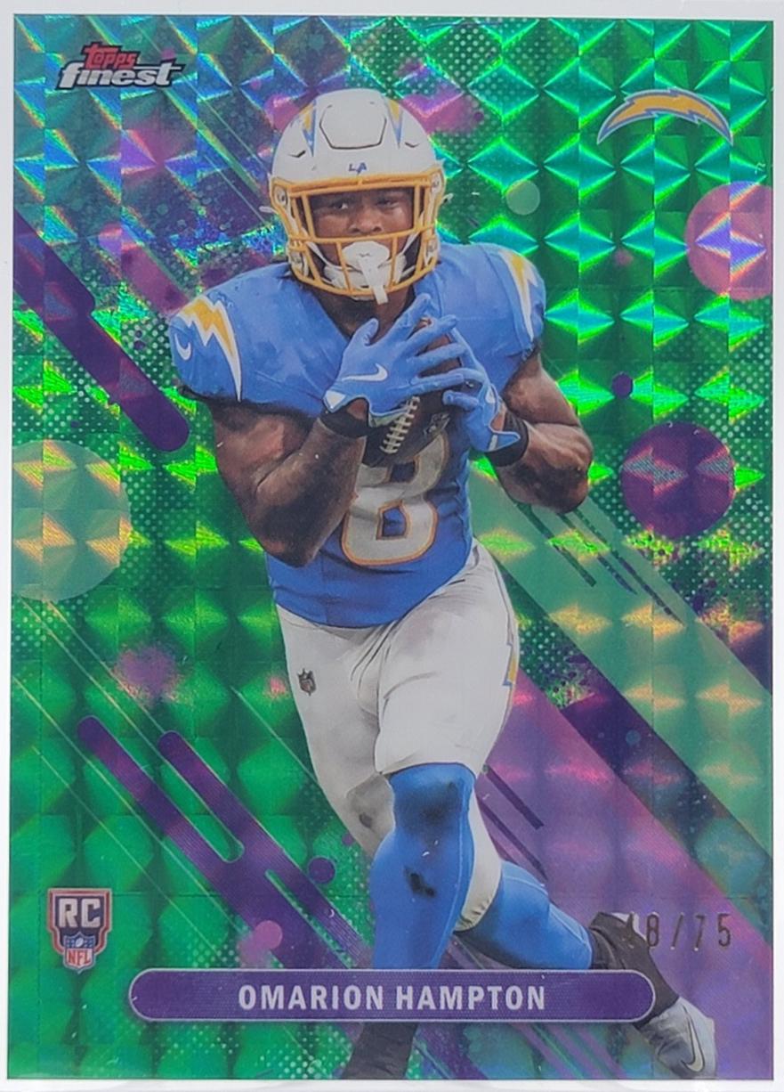 Omarion Hampton [Green Geometric] #12