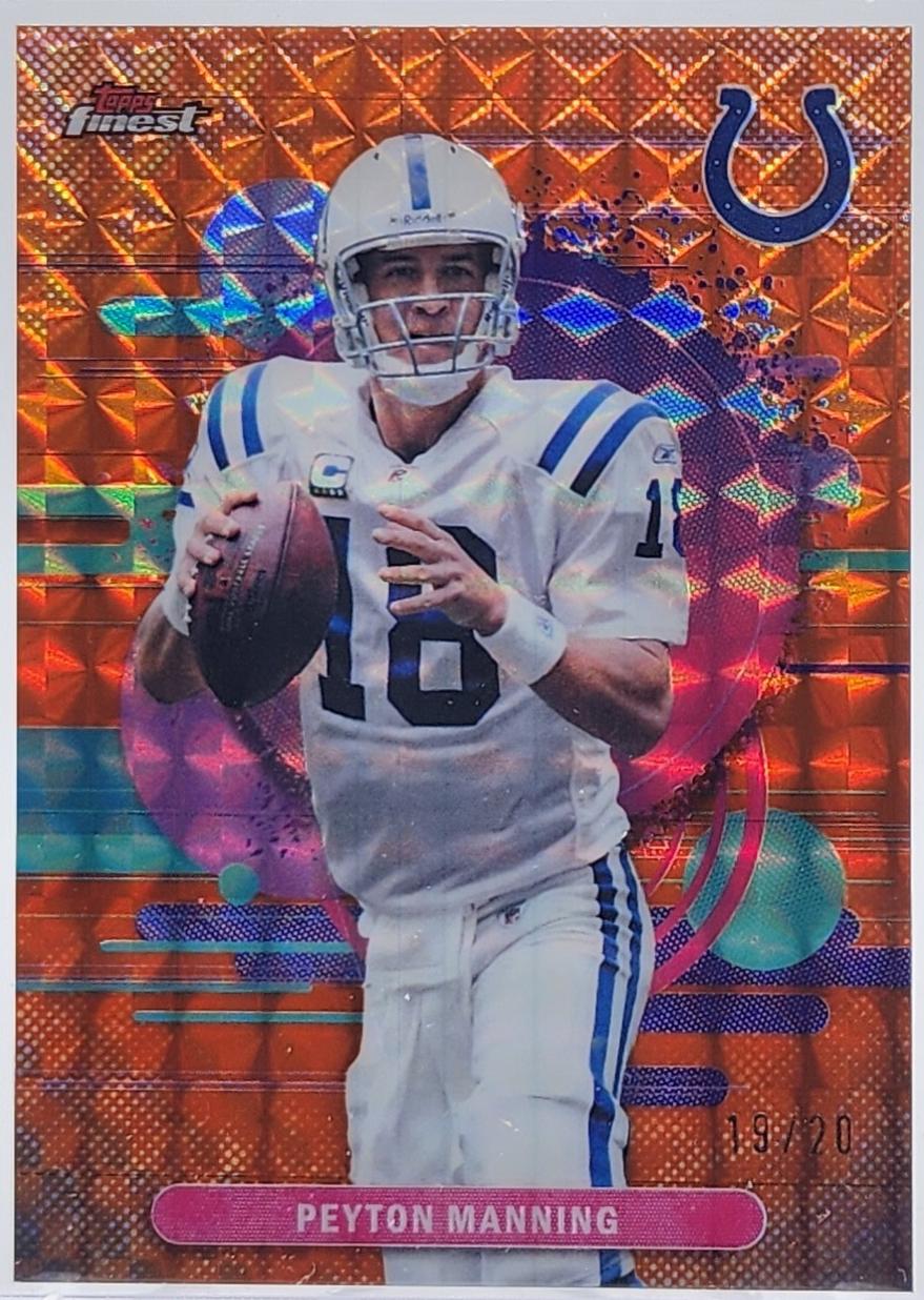 Peyton Manning [Orange Geometric] #198