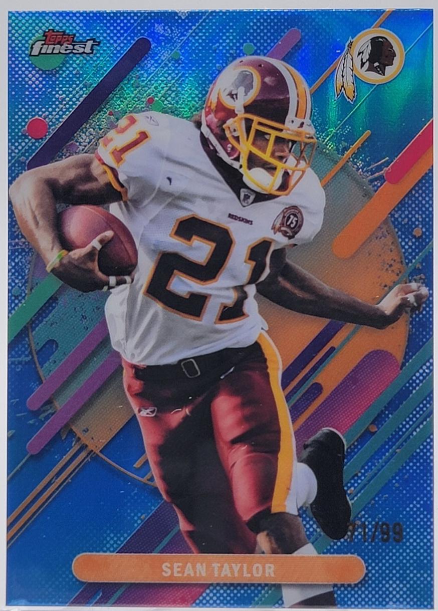 Sean Taylor [Blue Refractor] #300