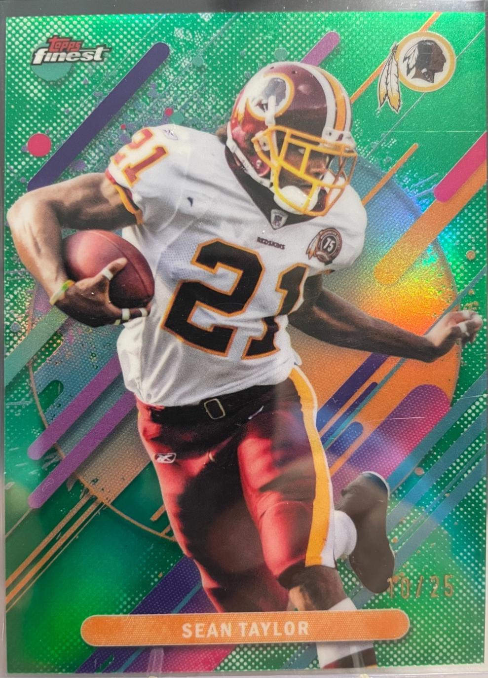 Sean Taylor [Green Refractor] #300