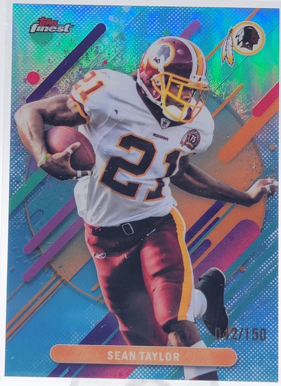 Sean Taylor [Sky Blue Refractor] #300