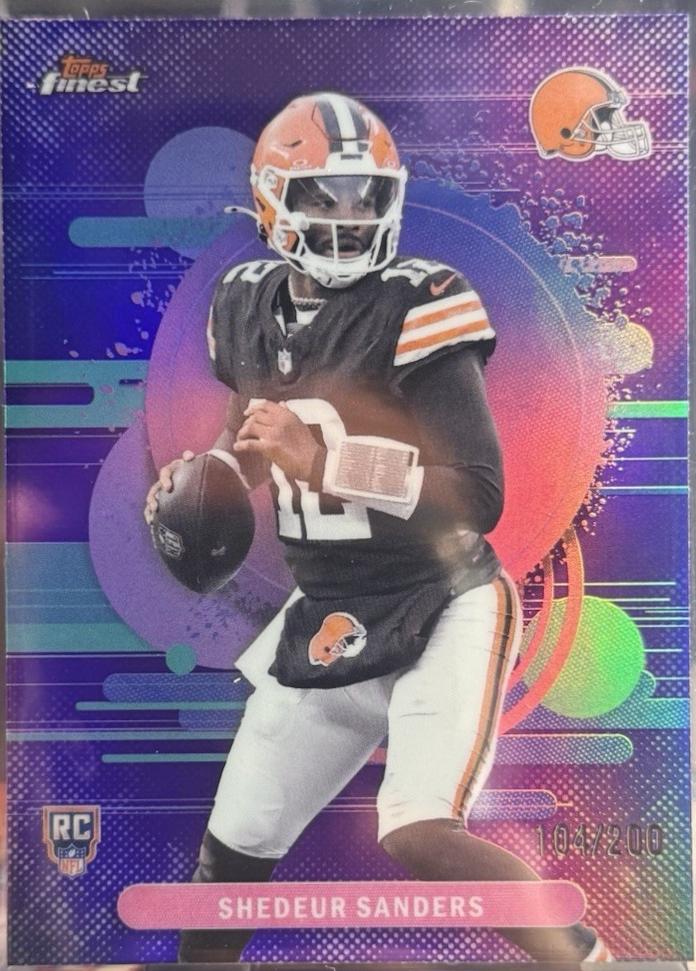 Shedeur Sanders [Purple Refractor] #106