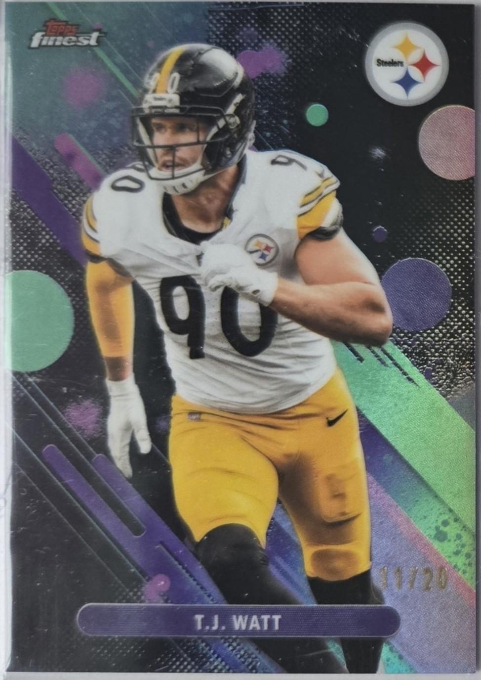 T.J. Watt [Black Geometric] #99