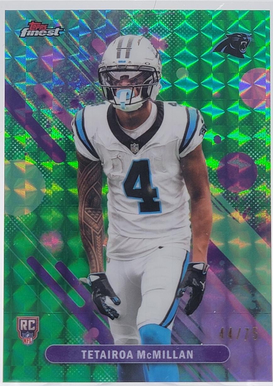 Tetairoa McMillan [Green Geometric] #23