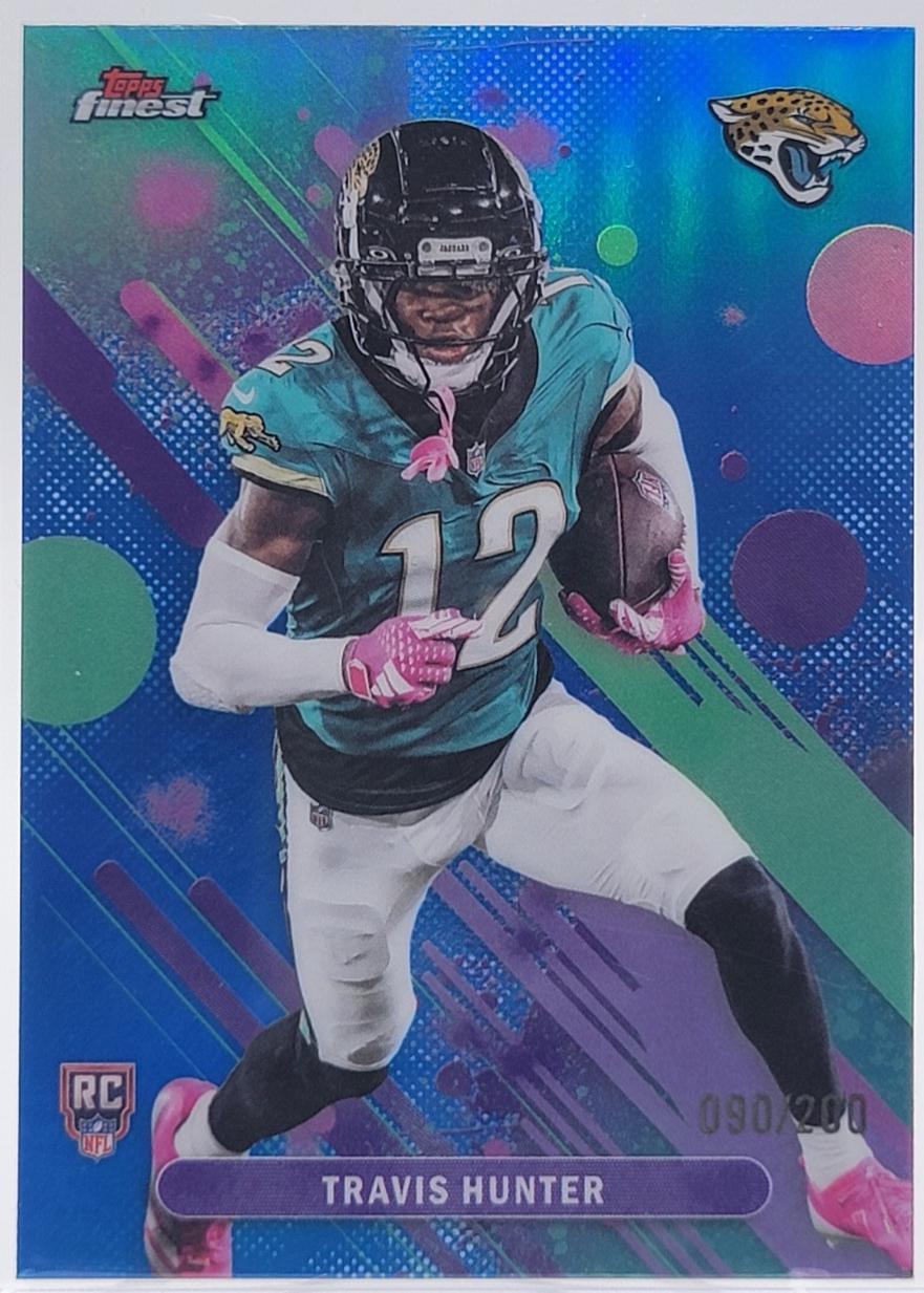 Travis Hunter [Blue Refractor] #22