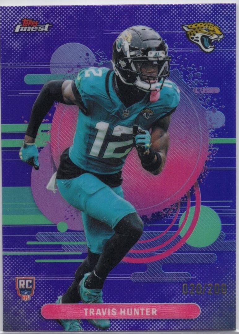 Travis Hunter [Purple Refractor] #114
